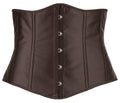 Cottelli CURVES Corset open cup met haak- en vetersluiting - Zwart