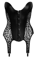 Noir Boudoir Stories Exclusive cami jarretel - Zwart