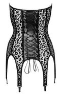 Noir Boudoir Stories Exclusive cami jarretel - Zwart