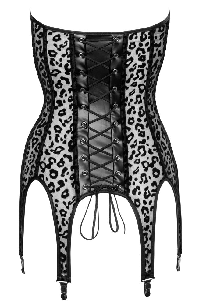 Noir Boudoir Stories Exclusive cami jarretel - Zwart
