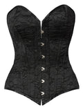 Cottelli PARTY Corset strapless met vormgevende draden - Zwart