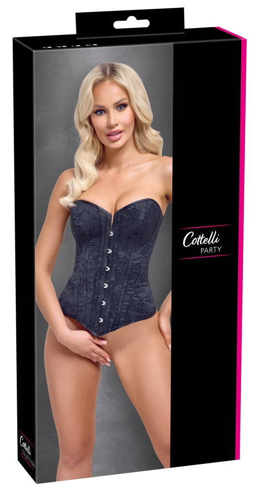 Cottelli PARTY strapless corset - Zwart - Cottelli PARTY - SKU: 26114901021