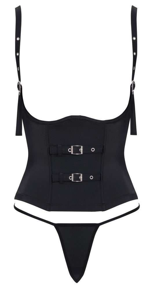 Cottelli PARTY taille korset - Zwart - Cottelli PARTY - SKU: 26115201021