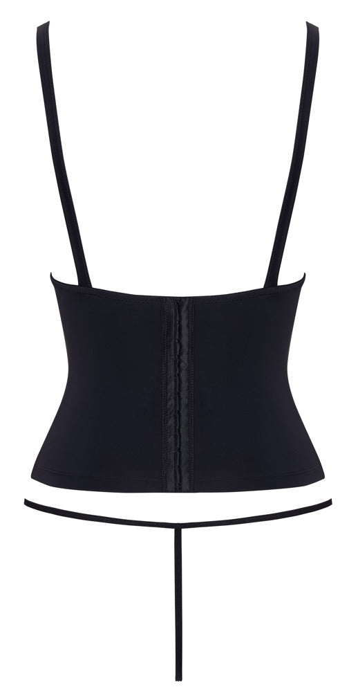 Cottelli PARTY taille korset - Zwart - Cottelli PARTY - SKU: 26115201021