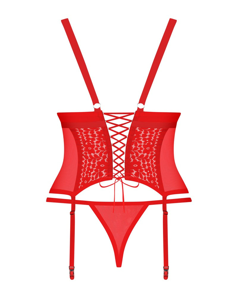 Obsessive Korset - Rood