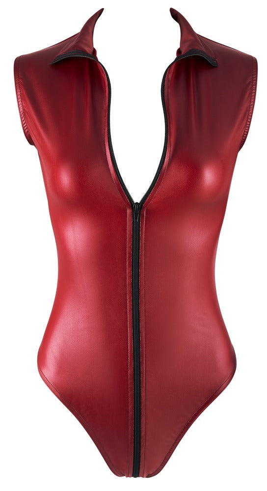 Cottelli PARTY Body met tweewegrits - Rood