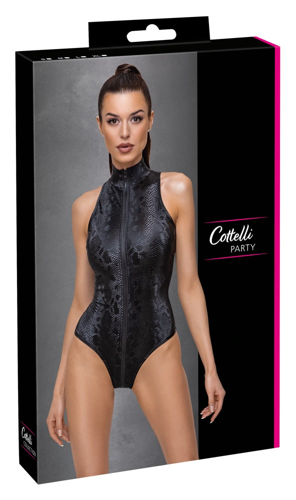 Cottelli PARTY glinsterende body - Zwart - Cottelli PARTY - SKU: 26431111021