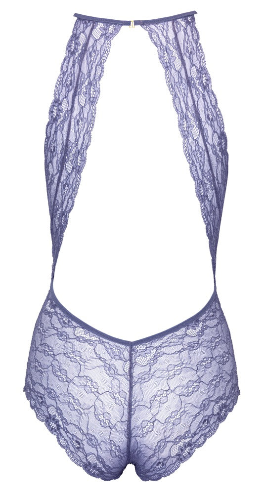 kissable Body kant met strikjes en edels - Lavendel