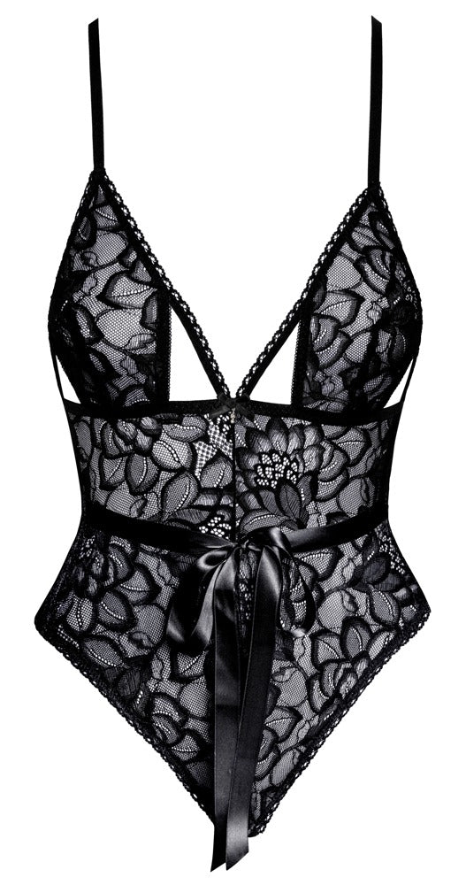 kissable kant body met beugellos cups - Zwart - kissable - SKU: 26432941131