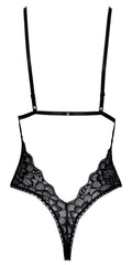 kissable kant body met beugellos cups - Zwart