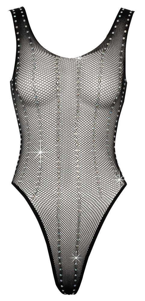 Fantasy by Cottelli body met strass - Zwart