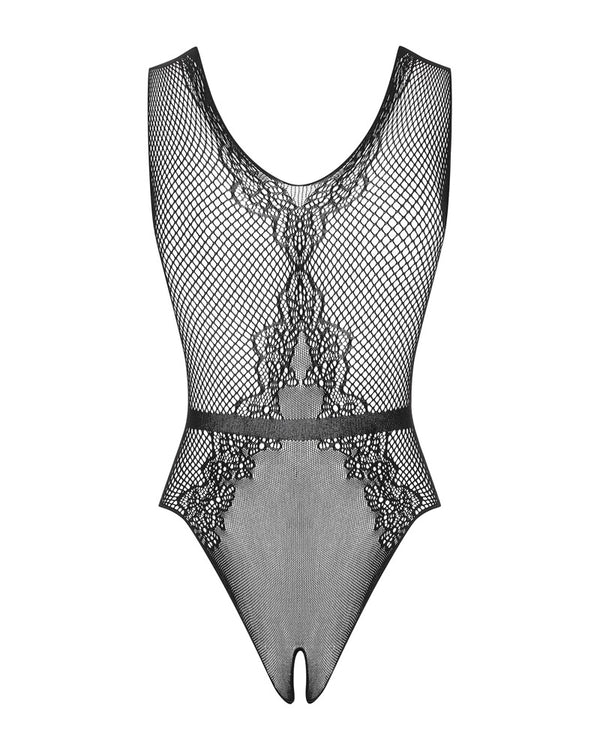 Obsessive teddy met delicaat pittig design - Zwart - Obsessive - SKU: 26438801101
