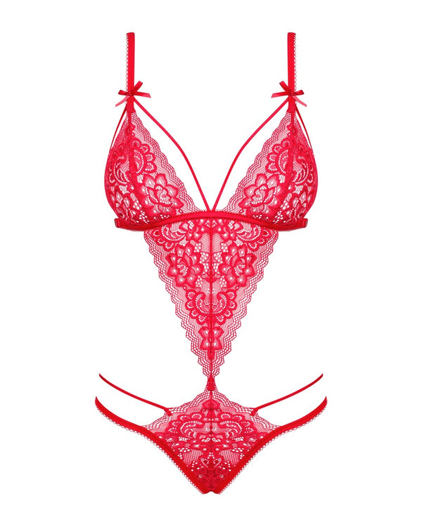 Obsessive Lovlea teddy - Rood - Obsessive - SKU: 26440453131