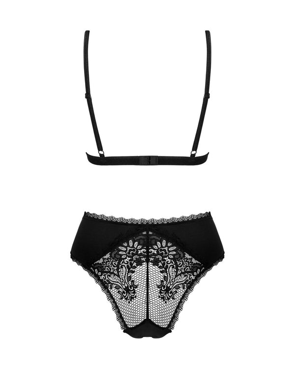Obsessive Maderris teddy - Zwart - Obsessive - SKU: 26440701121