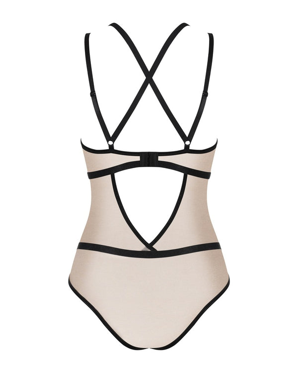 Obsessive Nudelia teddy huidkleur - Bruin - Obsessive - SKU: 26441265111