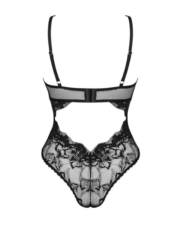 Obsessive Olvidia teddy - Zwart - Obsessive - SKU: 26441341941
