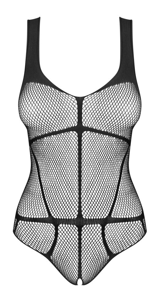 Obsessive mesh body harnas - Zwart - Obsessive - SKU: 26444011101