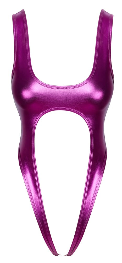 Cottelli LINGERIE korte hot metallic body - Roze - Cottelli LINGERIE - SKU: 26444873111