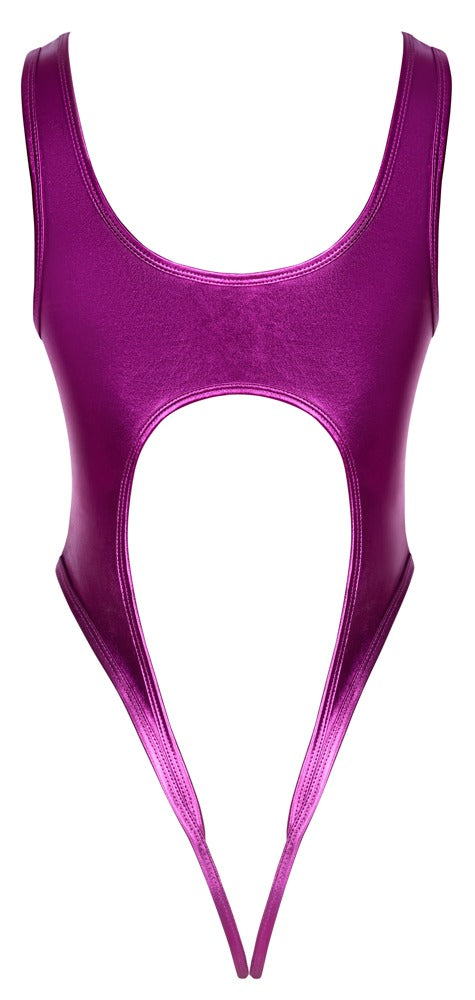 Cottelli LINGERIE korte hot metallic body - Roze - Cottelli LINGERIE - SKU: 26444873111