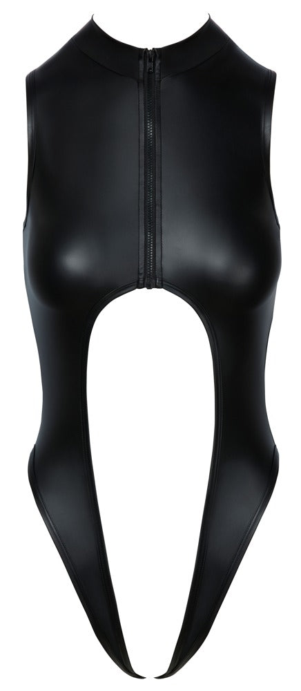 Cottelli LINGERIE kruisloze body - Zwart - Cottelli LINGERIE - SKU: 26444951021