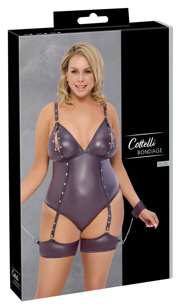 Cottelli BONDAGE Body - Paars - Cottelli BONDAGE - SKU: 26445764051