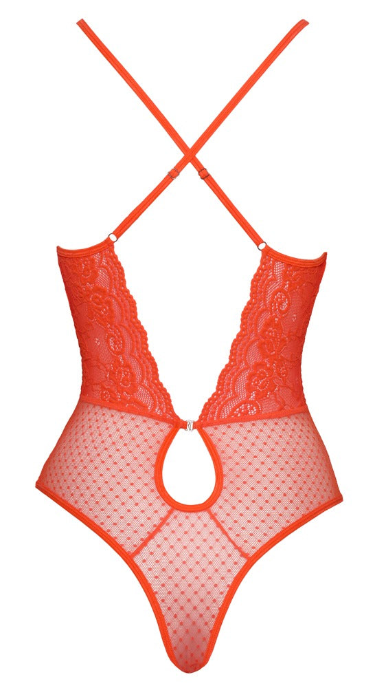 Fantasy by Cottelli Thong body - Oranje - Fantasy by Cottelli - SKU: 26446817111