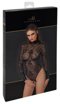 Noir Body kruisloos met powerwetlook details - Zwart