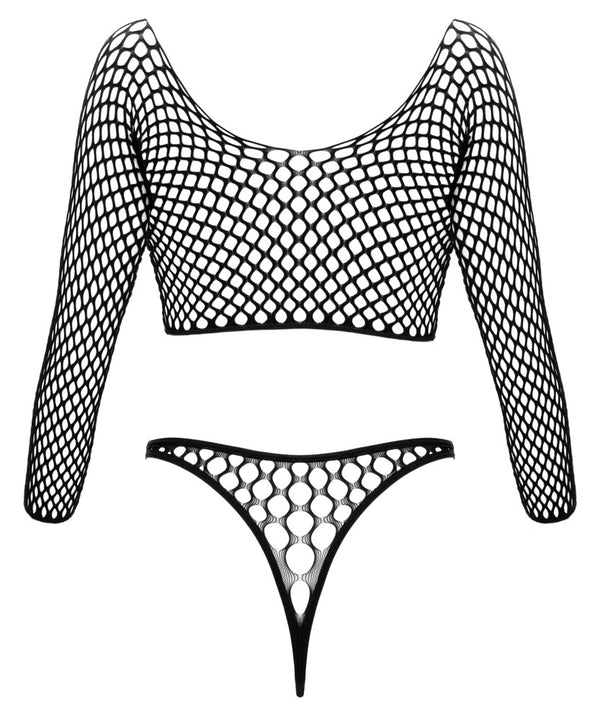 Fantasy by Cottelli net body - Zwart - Fantasy by Cottelli - SKU: 26451061101