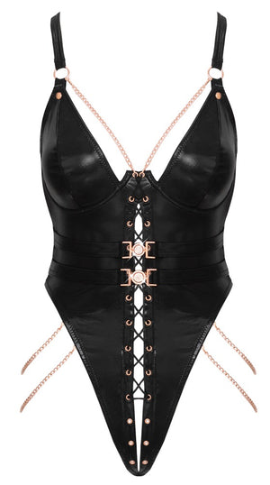 Abierta Fina Body - Zwart