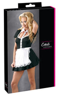 Cottelli COSTUMES zwart jurk met witte kraag - Zwart
