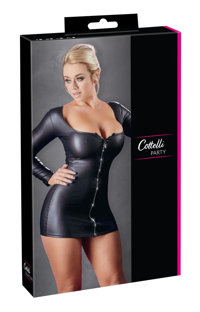 Cottelli PARTY Jurk nauwsluitend met ritssluiting - Zwart