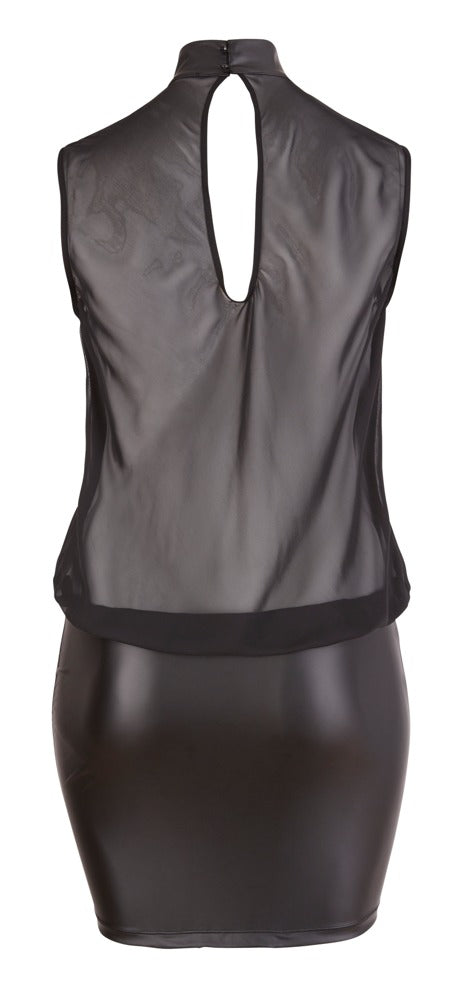 Cottelli CURVES losse minijurk - Zwart - Cottelli CURVES - SKU: 27159451051
