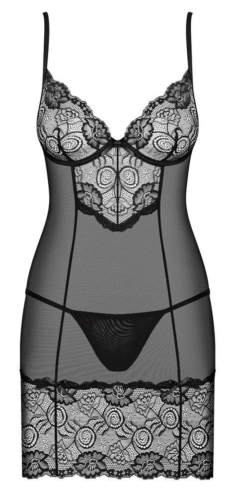 Obsessive Alluria jurk - Zwart - Obsessive - SKU: 27170501111