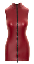 Cottelli PARTY Jurk strak getailleerd met 2-weg ritssluiting - **Rood**