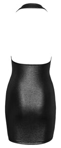 Cottelli PARTY Jurk glanzend met strass-sluiting - Zilver