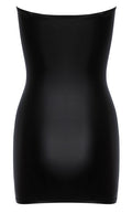 Cottelli Party strapless kokerjurk met veters - Zwart