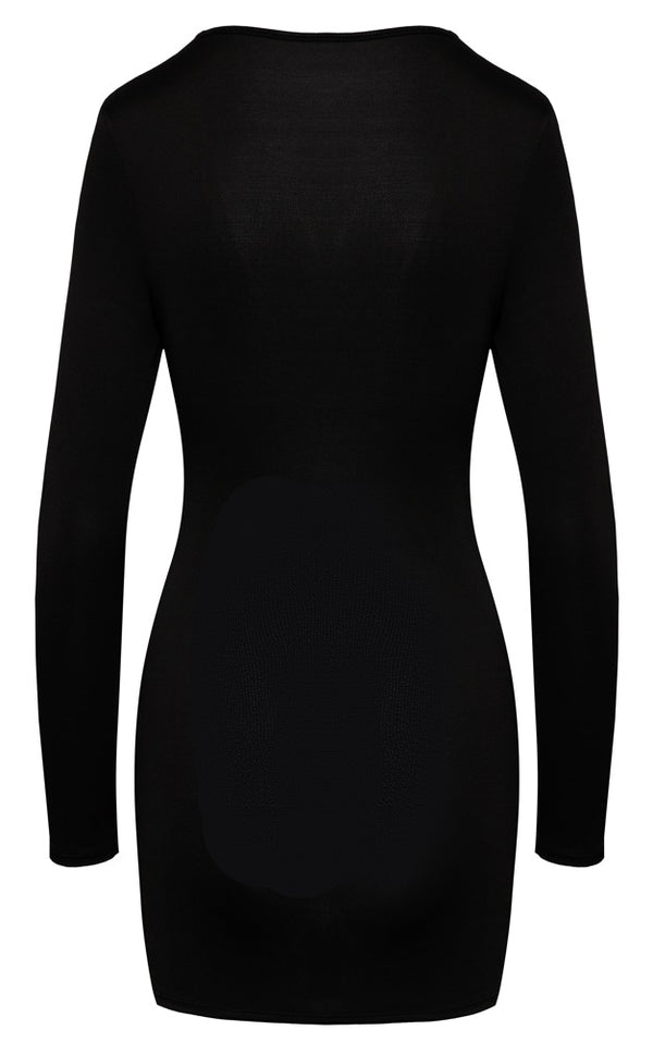Cottelli Party jurk - Zwart - Cottelli PARTY - SKU: 27185961021