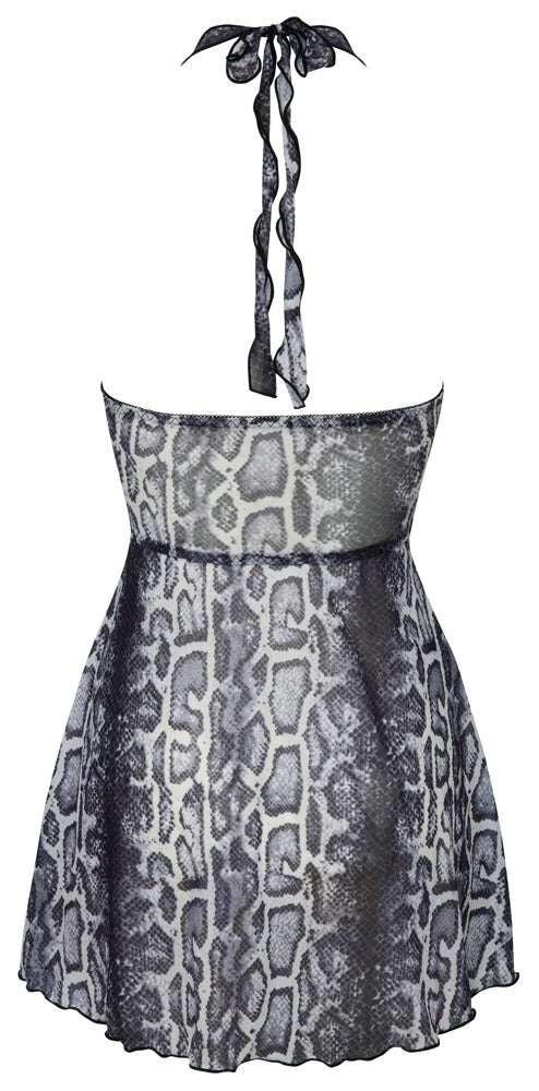 Cottelli PARTY Jurk - Grijs - Cottelli PARTY - SKU: 27187901021