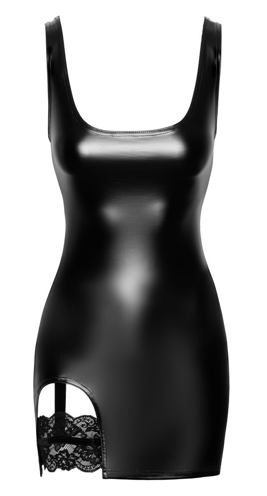 Noir Orgia jarreteljurk - Zwart - Noir - SKU: 27190291021