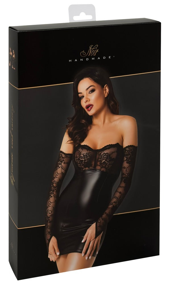 Noir Orgia jurk set - Zwart - Noir - SKU: 27190371021
