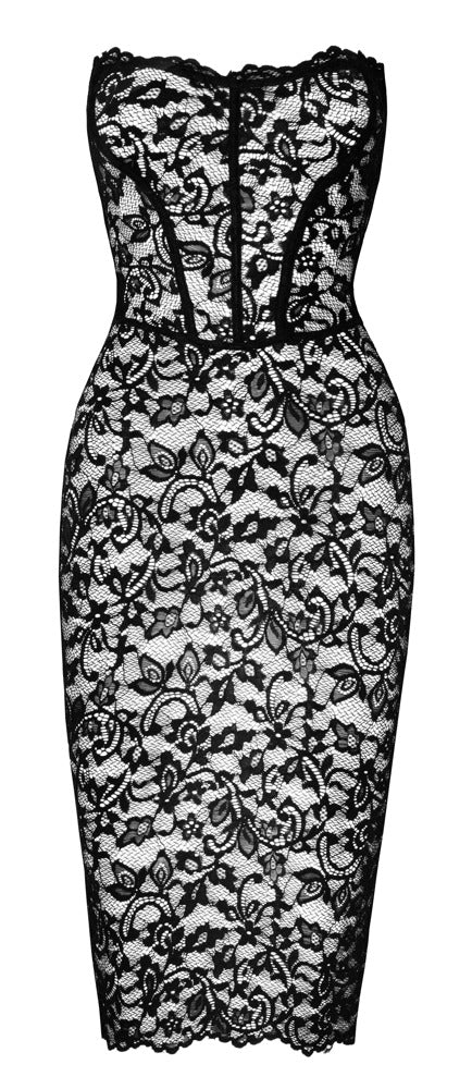 Noir Libido jurk Kant-jurk - Zwart - Noir - SKU: 27192311021