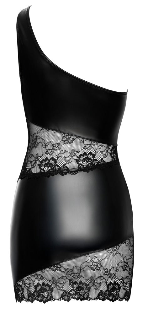 Cottelli PARTY asymmetrische jurk - Zwart - Cottelli PARTY - SKU: 27193121021