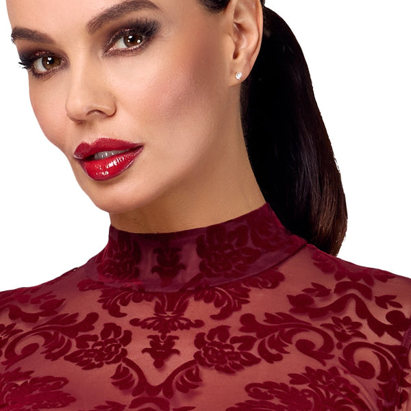 Noir Kink Royal jurk - Rood - Noir - SKU: 27194013021