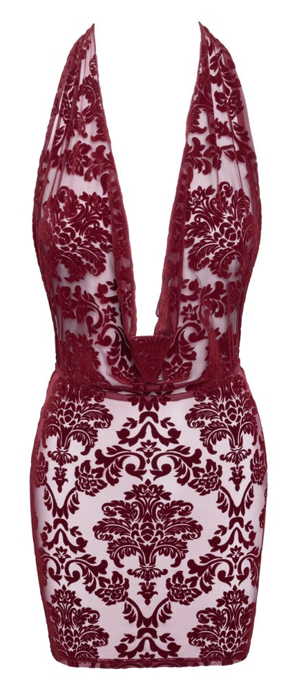 Noir Kink Royal jurk mini jurk - Rood - Noir - SKU: 27194103021
