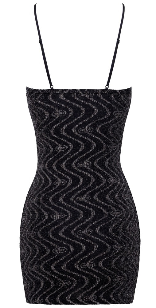 Cottelli PARTY Jurk - Zwart - Cottelli PARTY - SKU: 27194441021