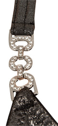 Cottelli PARTY mini-jurk met jarretels - Zilver