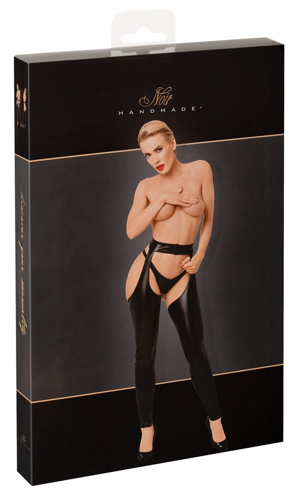 Noir Project Fetish chaps - Zwart - Noir - SKU: 27201911041