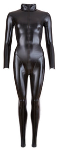 Cottelli PARTY Jumpsuit met lange mouwen en opstaande kraag - Zwart