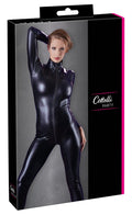 Cottelli PARTY Jumpsuit met lange mouwen en opstaande kraag - Zwart