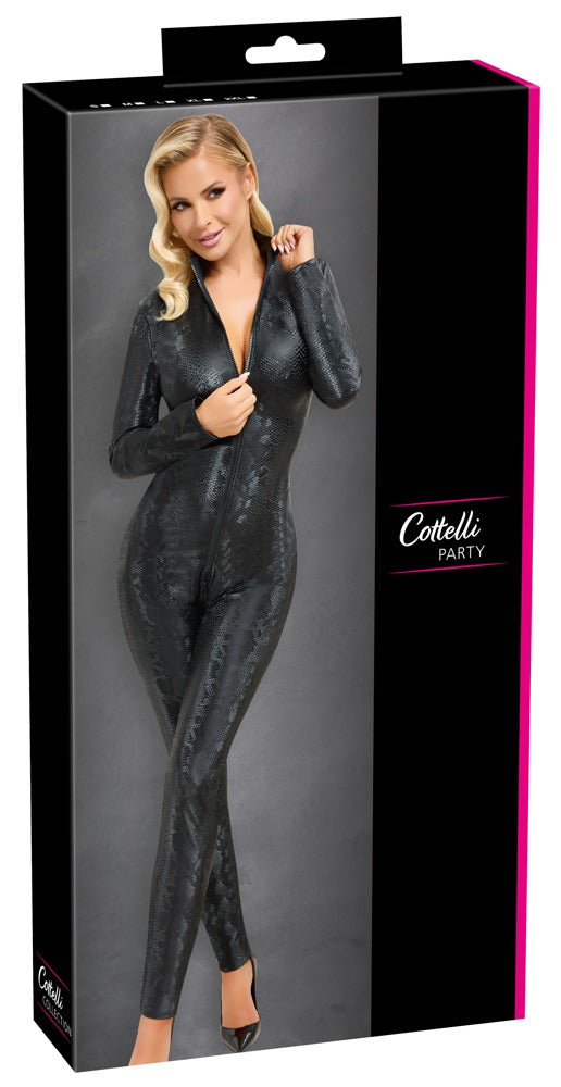 Cottelli PARTY Jumpsuit - Grijs - Cottelli PARTY - SKU: 27307401021